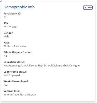 Contact Info screenshot